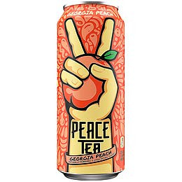 Evaxo Peace Tea Just Peachy Cans 23 fl oz 8 Pack