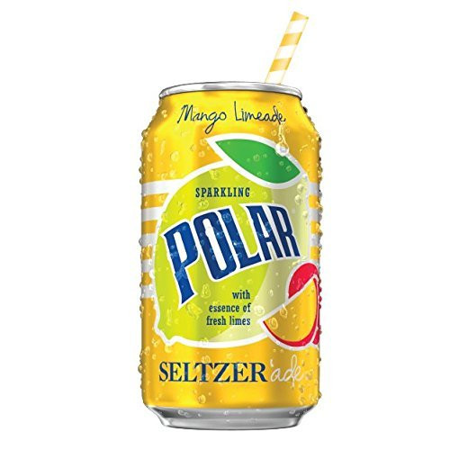 Polar Seltzerade Mango Limeade 12 oz Cans - 3 Packs of 8