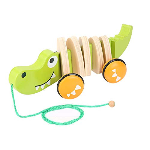 Wooden Pull Along Toy Wooden Rope Toy Walk-A-Long Pull Toy Wooden Crocodile Push and Pull Toddler Toy Wooden Pull Along Toy Wooden Rope Toy Walk-A-Long Pull Toy Wooden Crocodile Push and Pull Toddler Toy