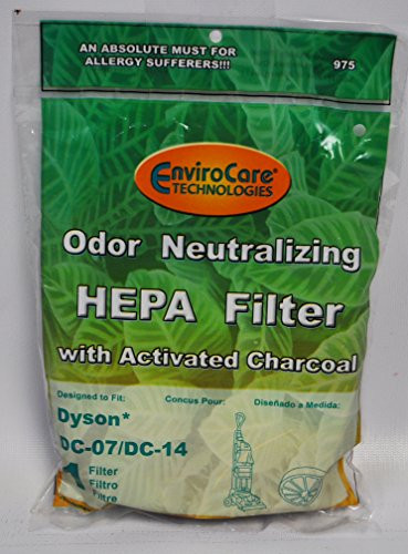 EnviroCare Dyson DC-07 DC14 Odor Neutralizing HEPA Post Motor Filter 975