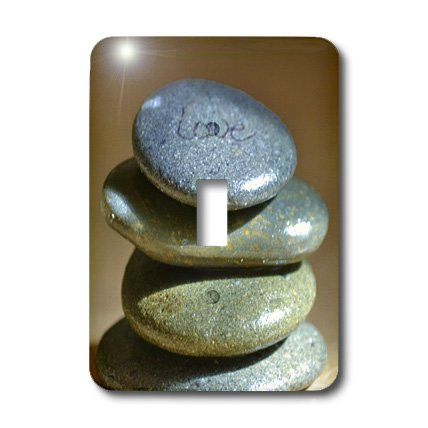 3dRose lsp_45294_1"Zen Rocks" Single Toggle Switch