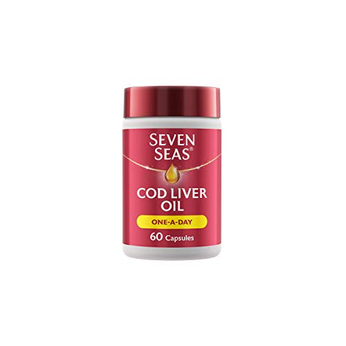 Seven Seas Cod Liver Oil 1-A-Day -60 Capsules-