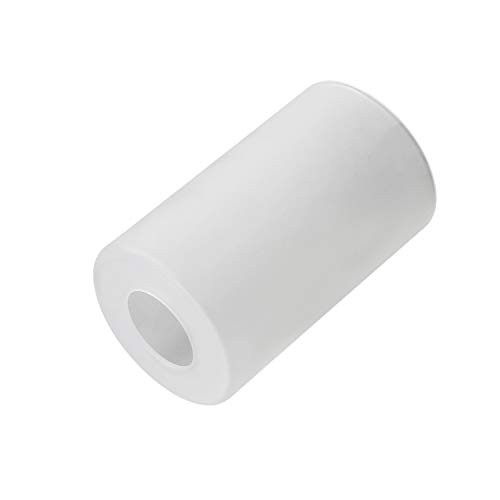 Giluta Frosted Glass Shades Replacement Cylinder Glass Shade with 1-5/8-inch Fitter Modern Elegant Style Light Fixture Shade for Wall Sconce Pendant Light Chandelier