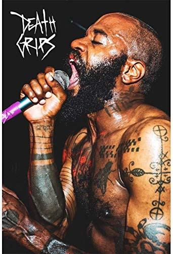 By 24 SEVEN Death grips poster 12x12 inch poster