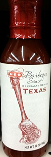 HEB Barbeque Sauce Specialty Series Texas 14 Oz -Pack of 3-