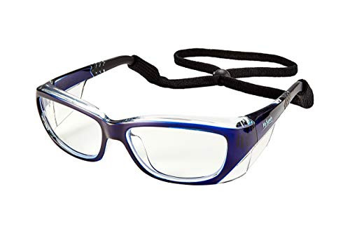 Fog Proof Safety Glasses for Work Anti Scratch Eye Protection Medical -Blue-