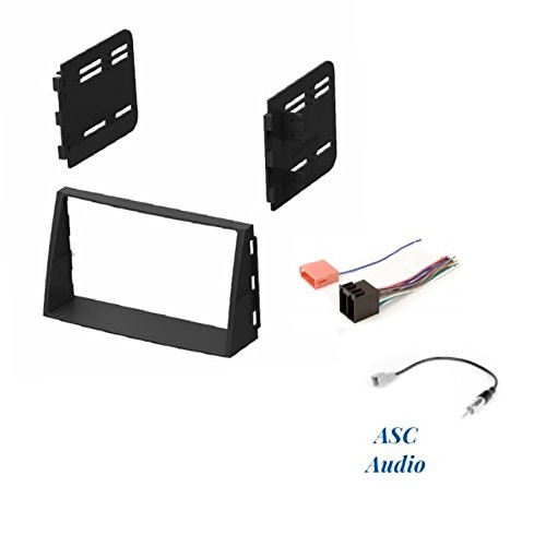 ASC Audio Car Stereo Install Dash Kit, Wire Harness, Antenna Adapter Combo for Installing an Aftermarket Double Din Radio for 2010 2011 Kia Soul ASC Audio Car Stereo Install Dash Kit, Wire Harness, Antenna Adapter Combo for Installing an Aftermarket Double Din Radio for 2010 2011 Kia Soul
