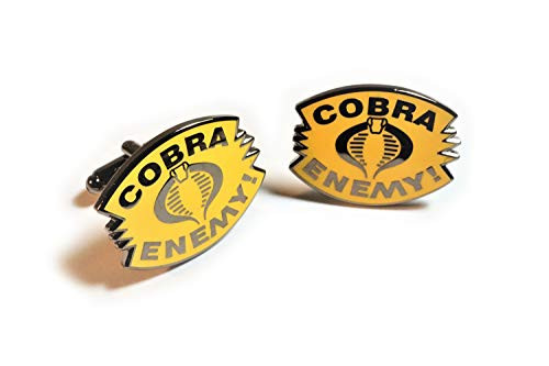 Cobra Enemy GI G.I. Joe Toy Suit Wedding Cufflinks Cuff Links Pair