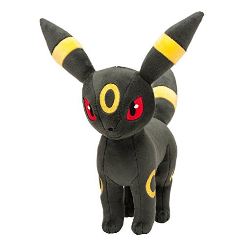 Umbreon Plush - Umbreon Stuffed Animal - Eevee Evolution Plush Figure Toy for Boy Girl