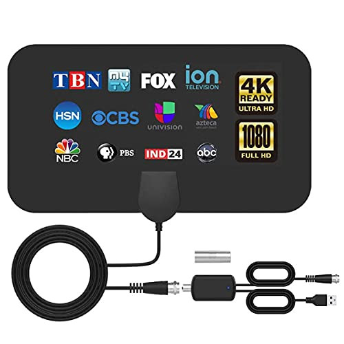 2021 Newest TV Antenna Indoor Amplified HD Digital TV Antenna Long 120-150 Miles Range Amplifier Signal Booster Support 4K 1080p 17ft Coax Cable HDTV Antenna 2021 Newest TV Antenna Indoor Amplified HD Digital TV Antenna Long 120-150 Miles Range Amplifier Signal Booster Support 4K 1080p 17ft Coax Cable HDTV Antenna