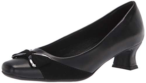 Easy Street womens Pump Black 7 X-Wide US
