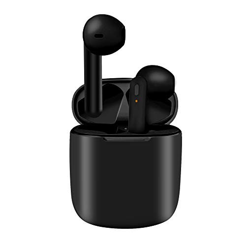 Lasuney IPX7 Waterproof Bluetooth Earbuds True Wireless Earbuds 35H Cyclic Playtime Headphones with Charging Case and mic for iPhone Android in-Ear Stereo Earphones Headset for Sport - Black Lasuney IPX7 Waterproof Bluetooth Earbuds True Wireless Earbuds 35H Cyclic Playtime Headphones with Charging Case and mic for iPhone Android in-Ear Stereo Earphones Headset for Sport - Black