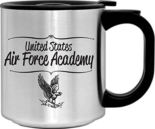 United States US Air Force Academy Falcons Stainless Steel Mug with Lid