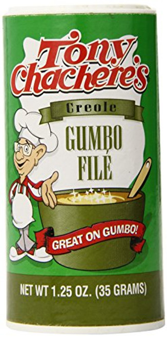 Tony Chachere Gumbo File 1.25 Ounce -Pack of 12- Tony Chachere Gumbo File 1.25 Ounce -Pack of 12-