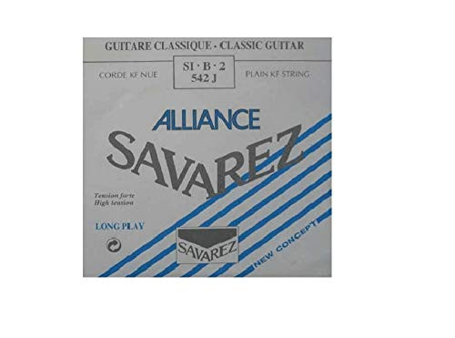 Savarez Strings for Classic Guitar Alliance HT Classic 542J single string H-B2 Carbon high Fits string set 540J 500AJ 510AJ