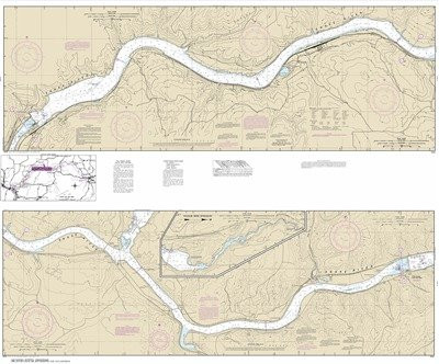 Synthetic Media NOAA Chart 18546- Snake River-Lake Herbert G. West