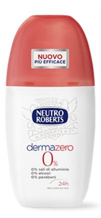 Neutro Roberts-"dermazero" Deodorant * 2.54 Fluid Ounces -75ml- Deo Vapo * - Italian Import -