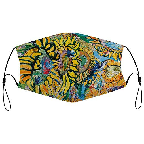 Roupaze Unisex Face Mask Birds and Flowers Face Mouth Cover Balaclavas Bandana for Adults with 16 Filter Roupaze Unisex Face Mask Birds and Flowers Face Mouth Cover Balaclavas Bandana for Adults with 16 Filter