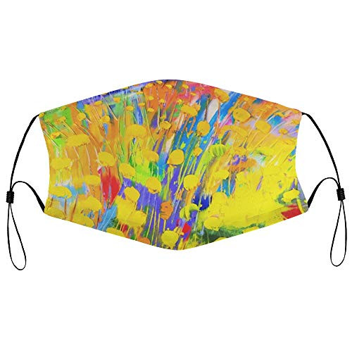 Roupaze Unisex Face Mask Abstract Flowers 1 Face Mouth Cover Balaclavas Bandana for Adults with 16 Filter Roupaze Unisex Face Mask Abstract Flowers 1 Face Mouth Cover Balaclavas Bandana for Adults with 16 Filter