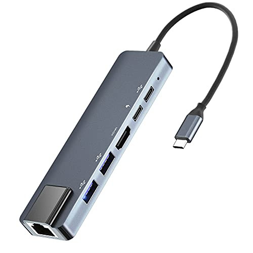 USB HUB 3.0 Type C USB-C to USB-C USB-C Hub 4 Ports High-Speed Data Transfer USB C HUB Compatible with Laptops MacBook Pro Air and PS5