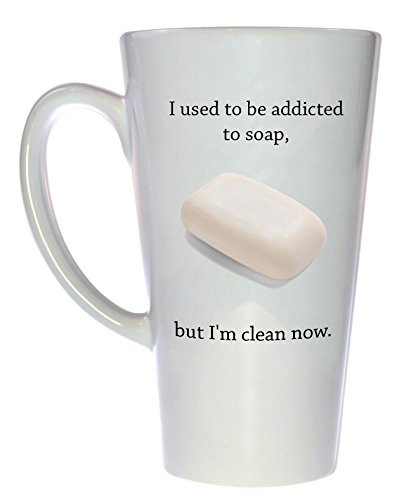 I Used to be Addicted to Soap But I'm Clean Now - Tall Coffee or Tea Mug