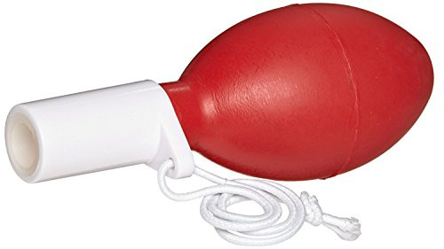 Heathrow Scientific HS20623 15 mL Natural Red Rubber Safety Bulb Pipet Filler 106 X 41 mm -L x O.D.- 4.5 to 6.05 mm Hole Diameter -Pack of 3-