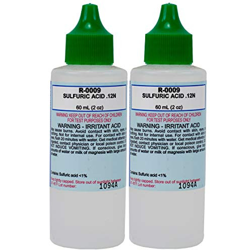 taylor R-0009 Sulphuric Acid .12N -2 oz- -2 Pack-