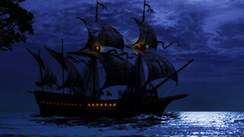 500 Piece Jigsaw Puzzle - Challenge Yourself with 500 Piece Puzzles for Adults Teens and Kids Ship Night Sea - 52x38cm - 20.5''x15'' 500 Piece Jigsaw Puzzle - Challenge Yourself with 500 Piece Puzzles for Adults Teens and Kids Ship Night Sea - 52x38cm - 20.5''x15''