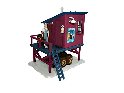 Lionel The Polar Express Electric O Gauge Model Train Accessories Barrel Shed -Non-Illuminated Plastic Barrels GL-