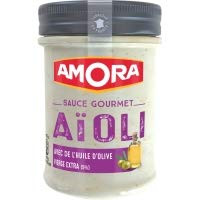 Amora Sauce Aioli A l'Huile d'Olive Vierge 182g