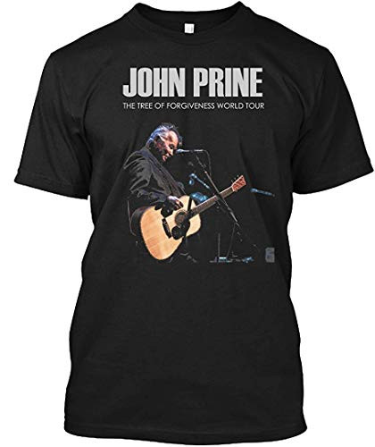 John Prine Tour 2019 7 Soft TeeBlackXX-L