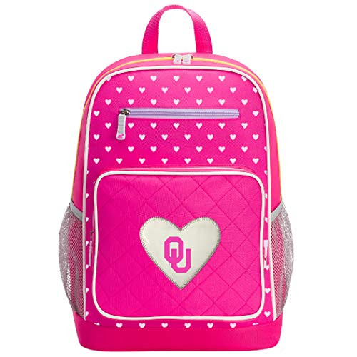 Oklahoma Sooners "Fan Club" Backpack 18" x 5" x 13"