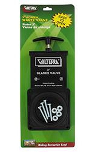 Valterra RV Trailer LLC Bladex 3'' Valve Kit Sewer Waste Valve