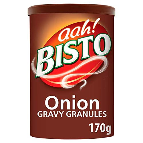 Bisto Gravy Granules Onion - 170g - Pack of 4 -170g x 4-