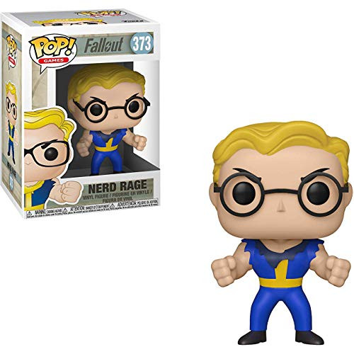 Funko Nerd Rage- Fallout x POP Games Vinyl Figure  and  1 PET Plastic Graphical Protector Bundle -373 - 33991 - B-