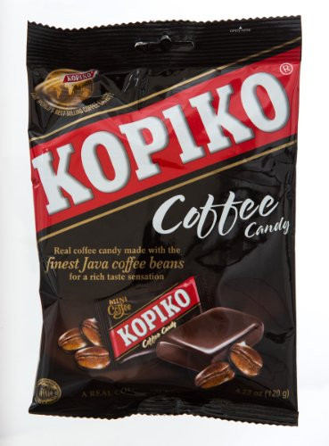 Kopiko Snack Candy Coffee Bag, 4.23 -Ounce (Pack of 8)