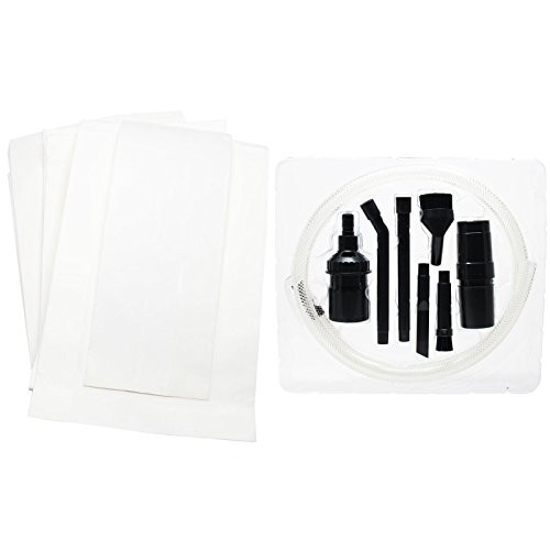 6 Replacement F  and  G Vacuum Bags 52320C with 1 Micro Vacuum Attachment Kit for Eureka Sanitaire Singer Sears Kenmore - Compatible with Sanitaire SC684F Eureka F  and  G Eureka 1400 Series Koblenz U80 Eureka SC684F Eureka 1950A Eureka 1934A Clar