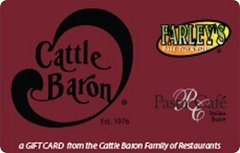 Cattle Baron Restaurant Gift Card -25-