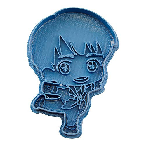 Cuticuter pichit Yuri on Ice Cookie Cutter Blue 8 x 7 x 1.5 cm