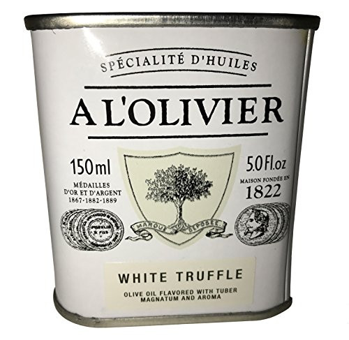 L'Olivier White Truffle Infused Extra Virgin Olive Oil Tin - 5 oz. L'Olivier White Truffle Infused Extra Virgin Olive Oil Tin - 5 oz.