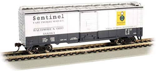 Bachmann Trains - 40' Box Car - B and O 466063 - Sentinel - HO Scale Bachmann Trains - 40' Box Car - B and O 466063 - Sentinel - HO Scale