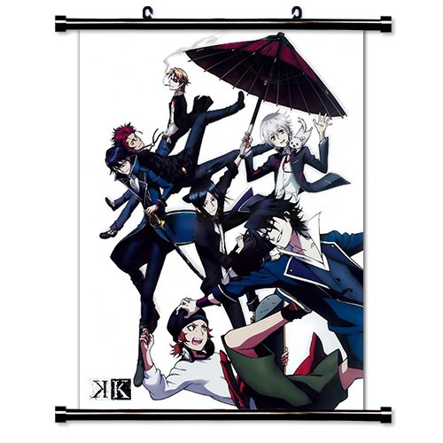 K Project Anime Fabric Wall Scroll Poster -16x20- Inches. -WP--K Project- 46