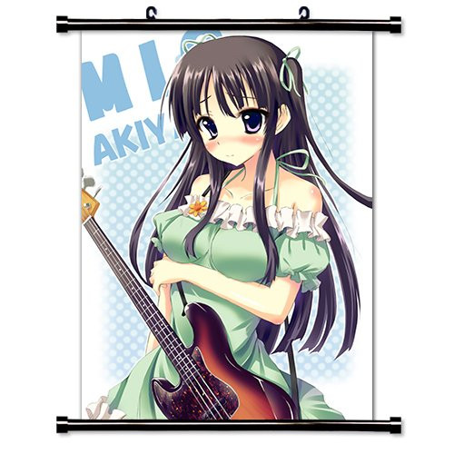 K-On Anime Fabric Wall Scroll Poster -16" x 23"- Inches. -WP--K-On-188
