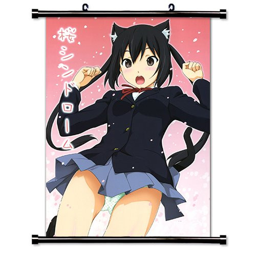 K-On Anime Fabric Wall Scroll Poster -16" x 23"- Inches. -WP--K-On-499