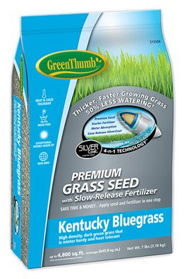 DLF GREUN215 Green Thumb 7LB KY Blue Seed