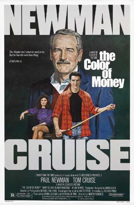 ArtFuzz The Color of Money 11 x 17 Movie Poster - Style B ArtFuzz The Color of Money 11 x 17 Movie Poster - Style B