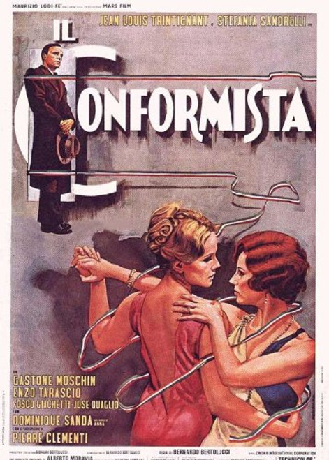 ArtFuzz The Conformist 11 x 17 Movie Poster - Italian Style B ArtFuzz The Conformist 11 x 17 Movie Poster - Italian Style B