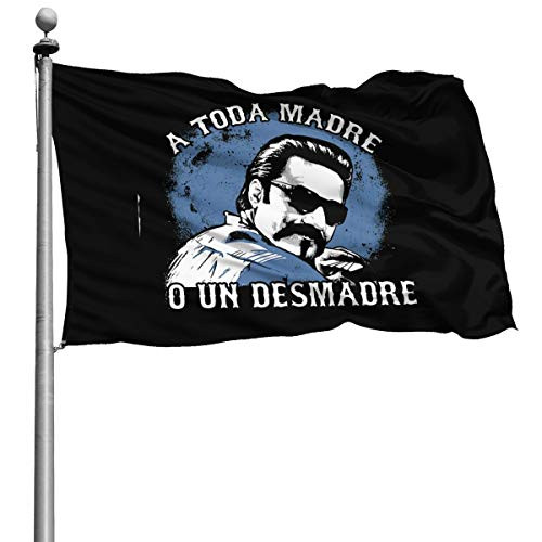 ETU A Toda Madre O Un Desmadre Flag Vivid Color and UV Fade Resistant with Brass Grommets 4X6Feet 4x6'' Flag