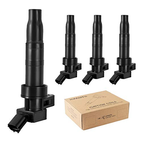 NPAUTO Ignition Coils Compatible with 2008-14 Hyundai Sonata Kia Genesis Coupe Santa Fe Forte Forte Optima Sorento Sportage L4 2.4L 2.0L C1667 UF611 Pack of 4