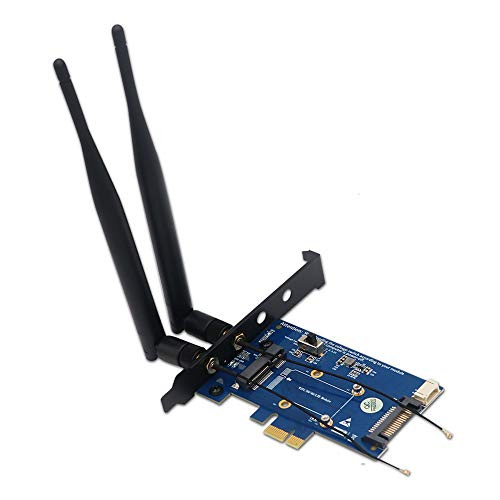 HLT Mini PCI-E PCI Express to PCI-E 1x Adapter with SIM Card Slot for WiFi and 3G-4G-LTE Card HLT Mini PCI-E PCI Express to PCI-E 1x Adapter with SIM Card Slot for WiFi and 3G-4G-LTE Card
